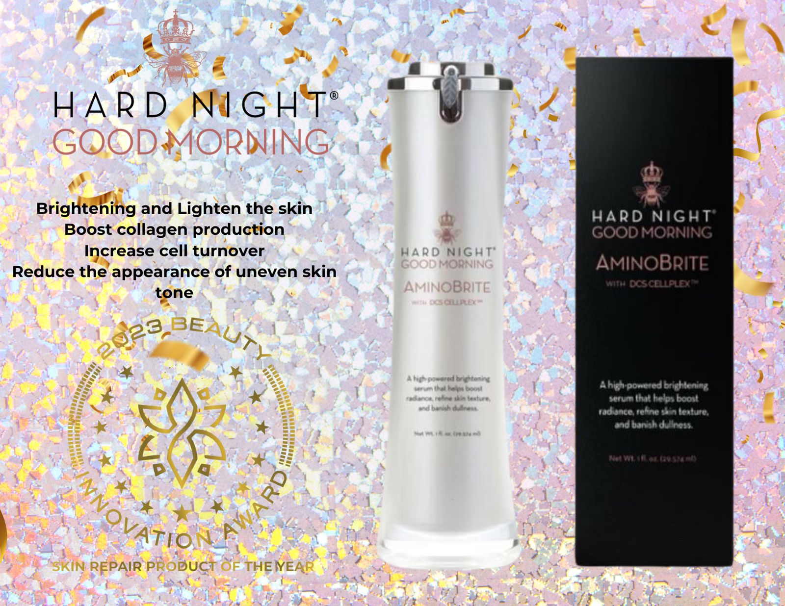 Natural, Aloe-Vera Based Skin Care | Hard Night Good Morning